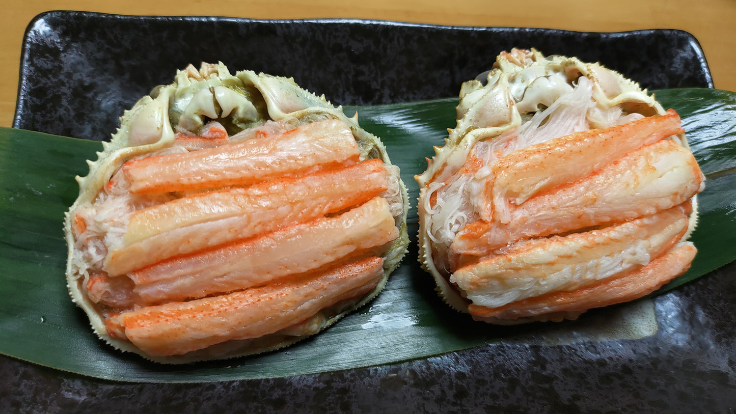 噴火湾産本ズワイガニ甲羅盛